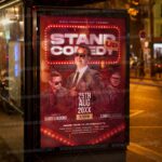 Download Stand Up Comedy PSD Template 3