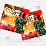 Summer Ladies Night - Flyer PSD Template | ExclusiveFlyer