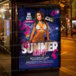 Download Summer Night Event PSD Template 3