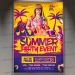Download Summer Party Event PSD Template 1