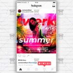 Summer Twerk Party - Flyer PSD Template | ExclusiveFlyer