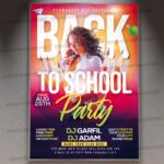 Download Back 2 School 2022 PSD Template 1