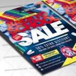 Download Back 2 School Sale PSD Template 2