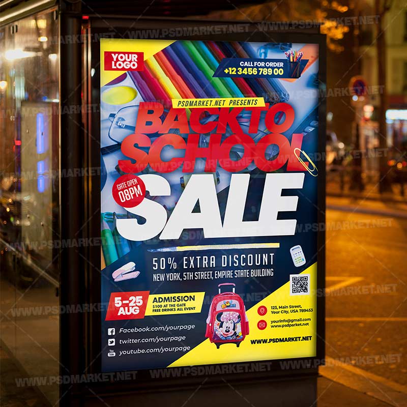 back_2_school_sale_psd_template_3.jpg Download Back 2 School Sale PSD Template 3