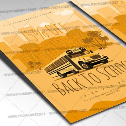 Download Back To School 2022 PSD Template 2
