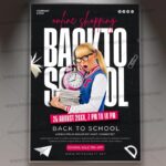 Download Back To School Sale Event PSD Template 1
