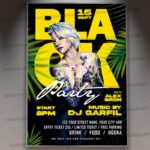Download Black Party Event Night PSD Template 1