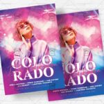 Colorado Day Celebration - Flyer PSD Template | ExclusiveFlyer