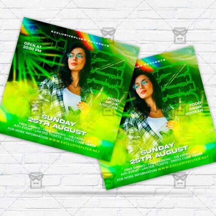 Crazy Night - Flyer PSD Template | ExclusiveFlyer