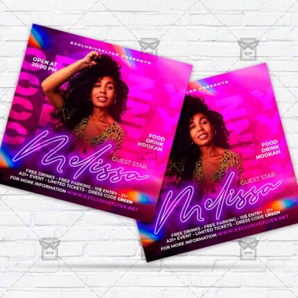 Crazy Party - Flyer PSD Template | ExclusiveFlyer