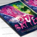 Download Dj Battle PSD Template 2