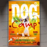 Download Dog Camp PSD Template 1