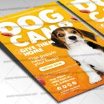 Download Dog Camping Event PSD Template 2