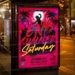 Download End Summer Saturday PSD Template 3