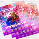 Extreme Night - Flyer PSD Template | ExclusiveFlyer