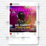 Extreme Party - Flyer PSD Template | ExclusiveFlyer