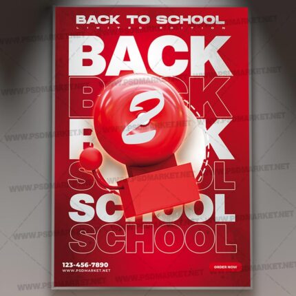 Download Minimal School PSD Template 1