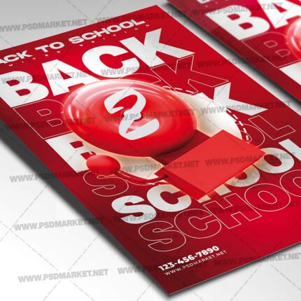 Download Minimal School PSD Template 2