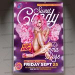 Download Sweet Candy PSD Template 1