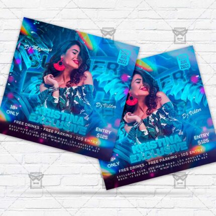 Tropical Bash - Flyer PSD Template | ExclusiveFlyer