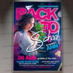 Download Welcome School PSD Template 1