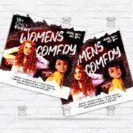 Womans Stand Up - Flyer PSD Template | ExclusiveFlyer