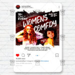 Womans Stand Up - Flyer PSD Template | ExclusiveFlyer