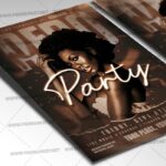 Download Afro Party PSD Template 2