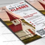 Download Bible Study Classes PSD Template 2