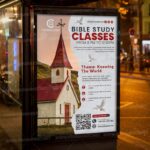 Download Bible Study Classes PSD Template 3