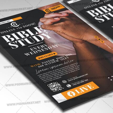 Download Bible Study PSD Template 2