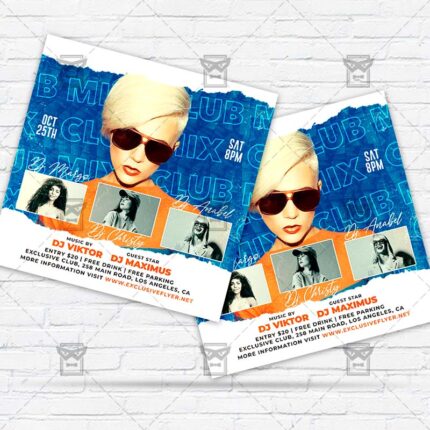 Club Mix - Flyer PSD Template | ExclusiveFlyer
