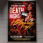 Download Death Night PSD Template 1
