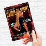 Dj Guest Night - Flyer PSD Template | ExclusiveFlyer