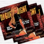 Dj Guest Night - Flyer PSD Template | ExclusiveFlyer