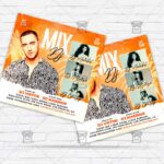 Dj Mix - Flyer PSD Template | ExclusiveFlyer