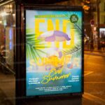 Download End Summer Event PSD Template 3