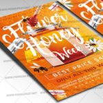 Download Flower Honey PSD Template 2