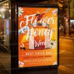 Download Flower Honey PSD Template 3