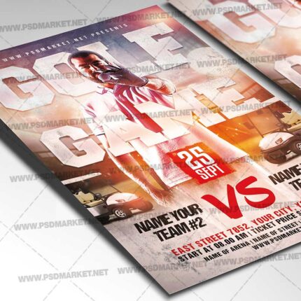 Download Golf Event PSD Template 2