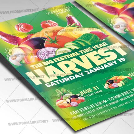 Download Harvest Festival Event PSD Template 2