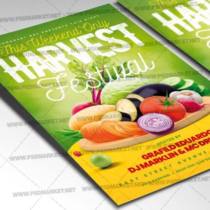 Download Harvest Festival PSD Template 2
