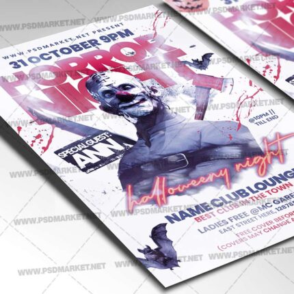 Download Horror Night PSD Template 2