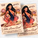 Latin Night - Flyer PSD Template | ExclusiveFlyer
