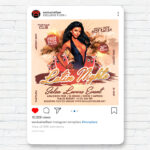 Latin Night - Flyer PSD Template | ExclusiveFlyer