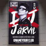 Download Party Dj PSD Template 1