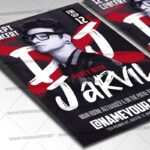 Download Party Dj PSD Template 2