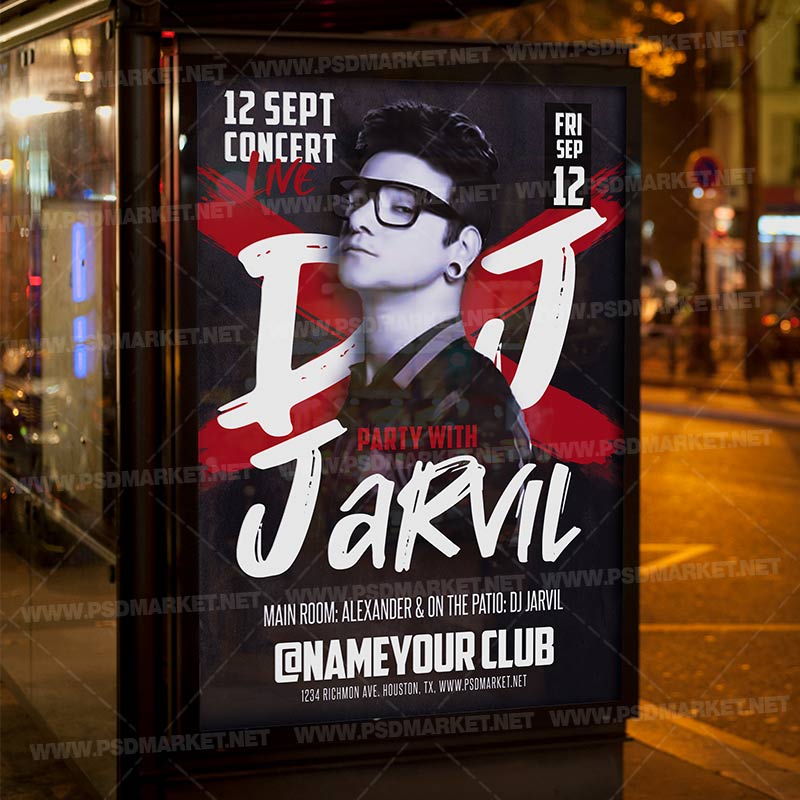 party_dj_psd_template_3.jpg Download Party Dj PSD Template 3