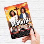 Rebirth Fridays - Flyer PSD Template | ExclusiveFlyer