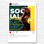 Social Fridays - Flyer PSD Template | ExclusiveFlyer